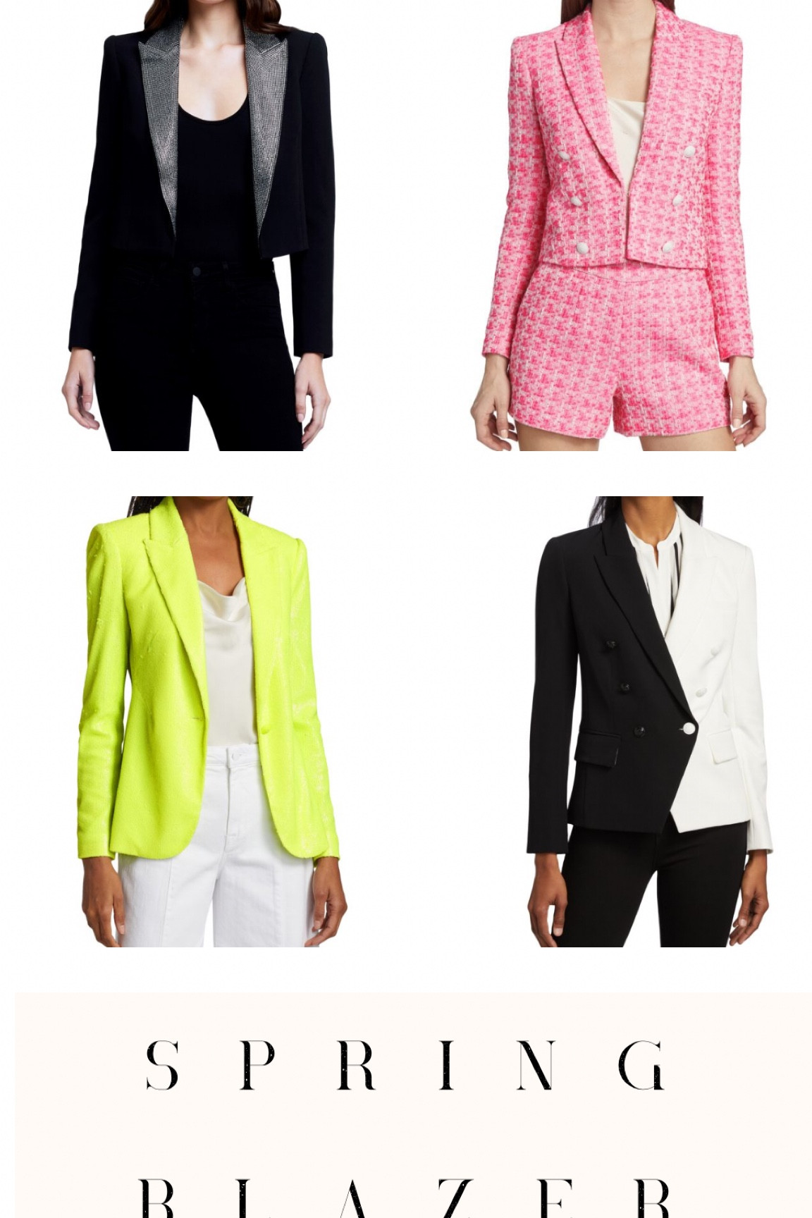 Spring Blazers ✨

#LTKSeasonal #LTKworkwear #LTKstyletip