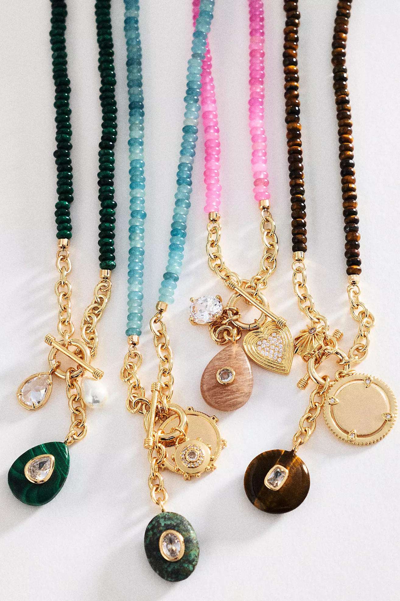 Beaded Charm Necklace | Anthropologie (US)