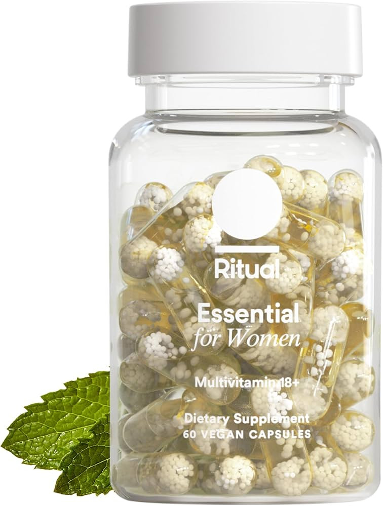 Ritual Multivitamin for Women 18+ with Vitamin D3 for Immune Support*, Vegan Omega 3 DHA, B12, Ir... | Amazon (US)