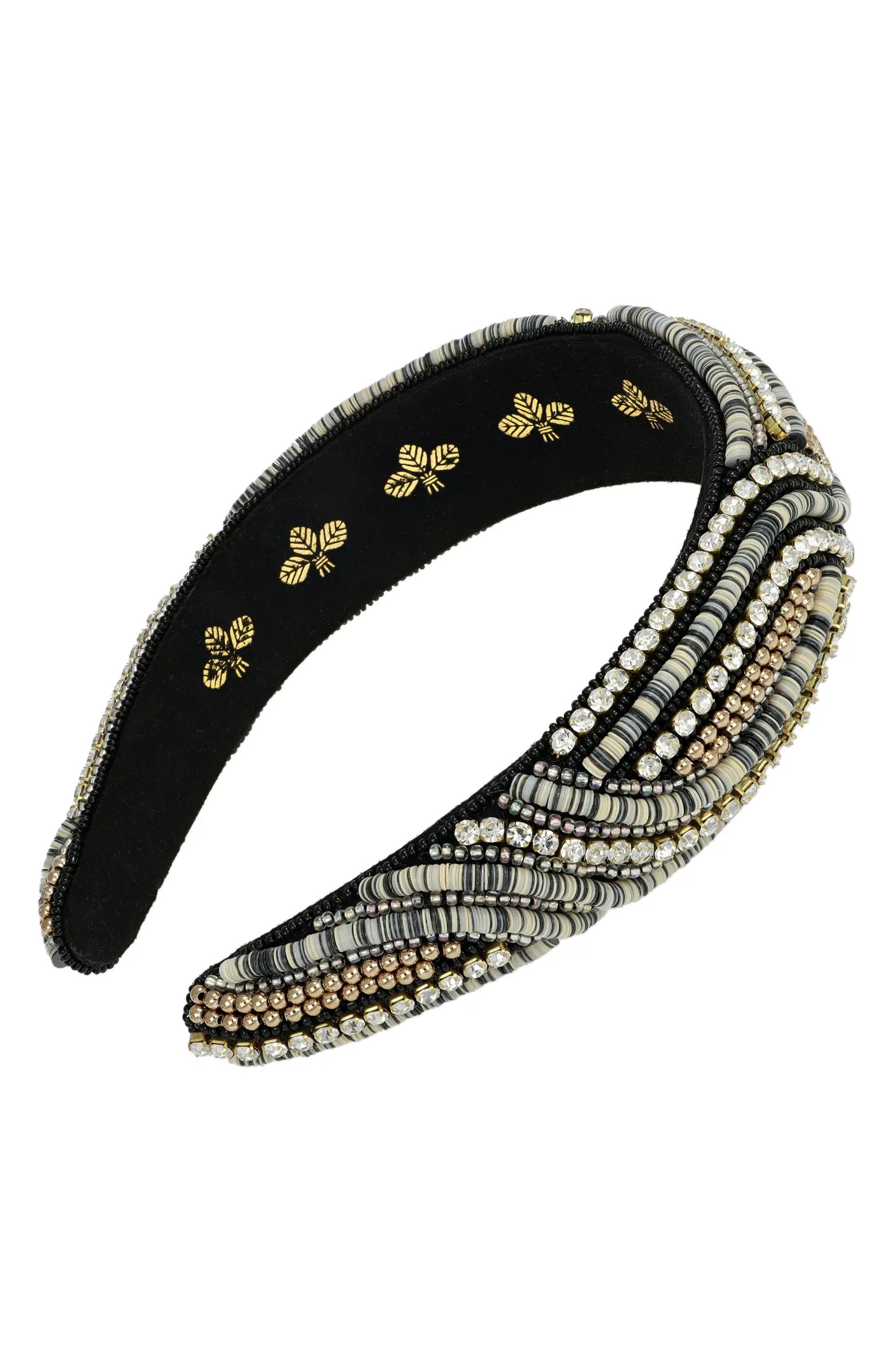 L. Erickson Berkeley Crystal & Bead Headband | Nordstrom | Nordstrom