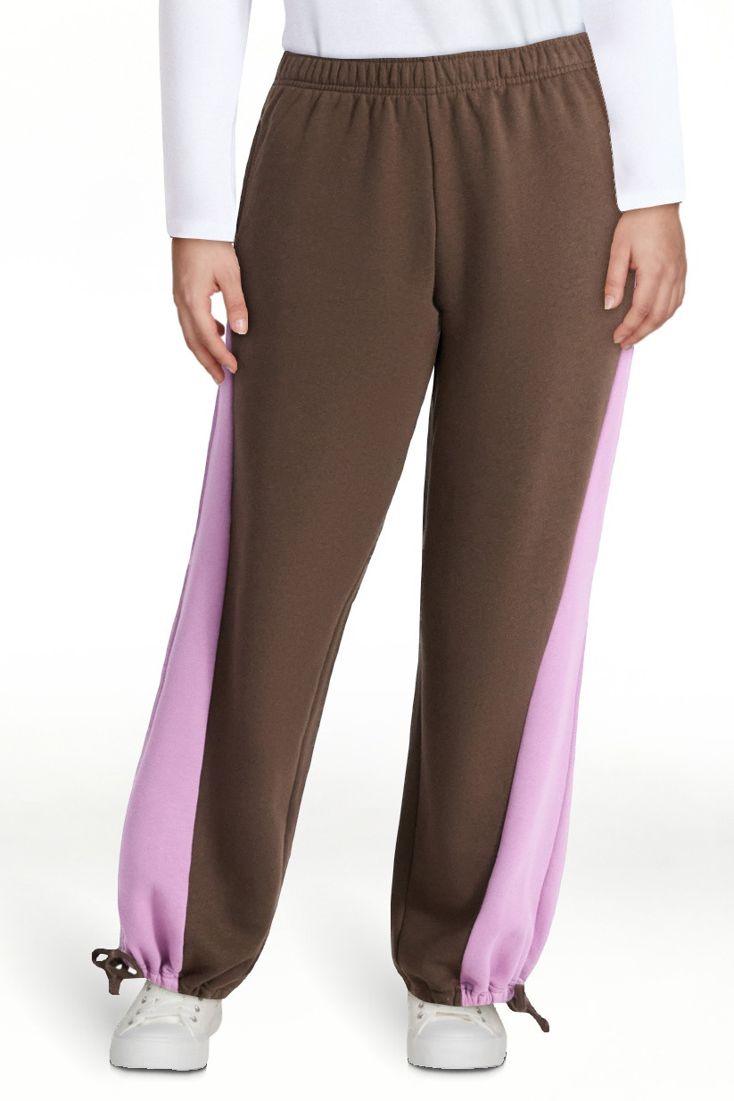 No Boundaries Colorblock Joggers, 30'' Inseam, Women’s | Walmart (US)