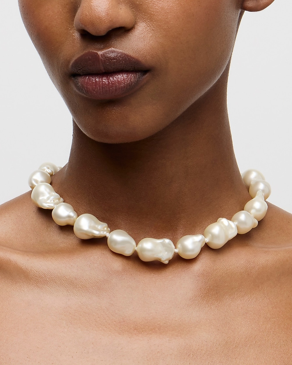Baroque pearl necklace | J. Crew US