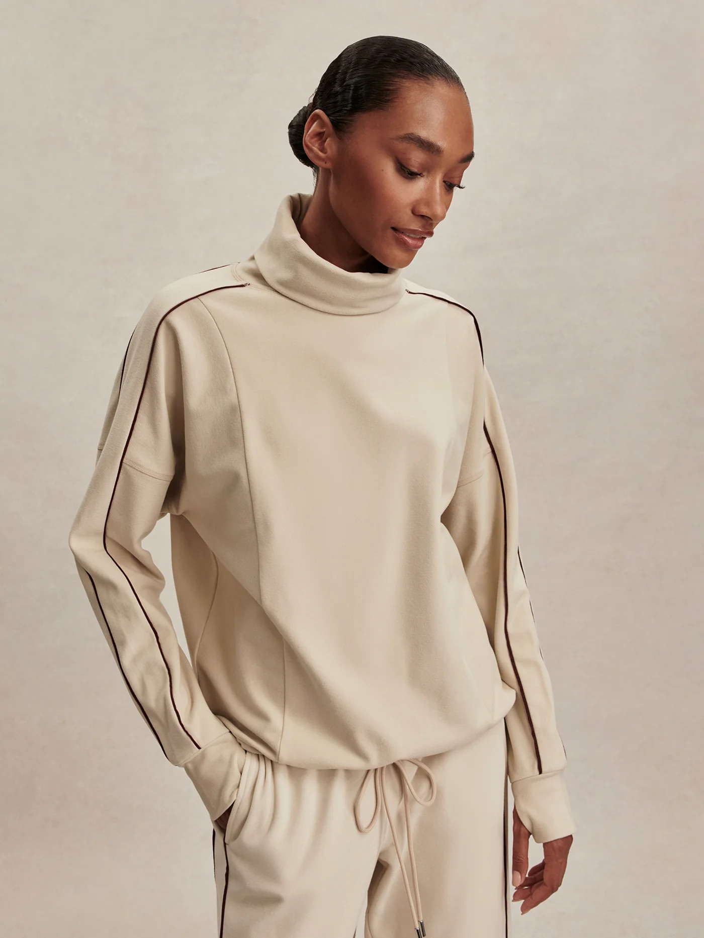 Ariana High-Neck Sweat | Varley US