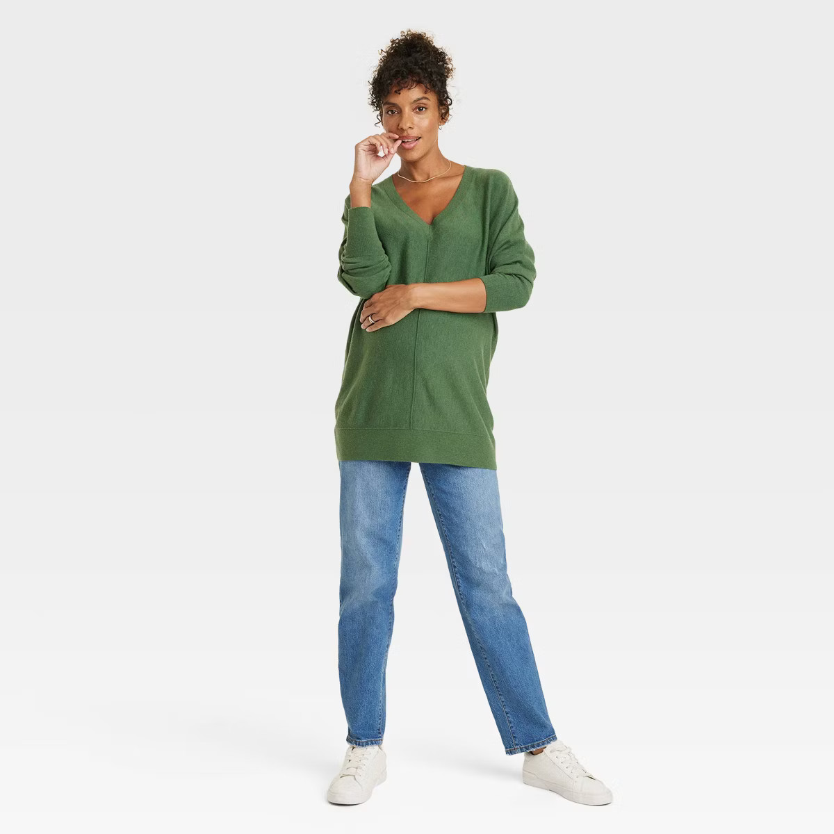 Under Belly 90's Straight Maternity Pants - Isabel Maternity by Ingrid & Isabel™ | Target