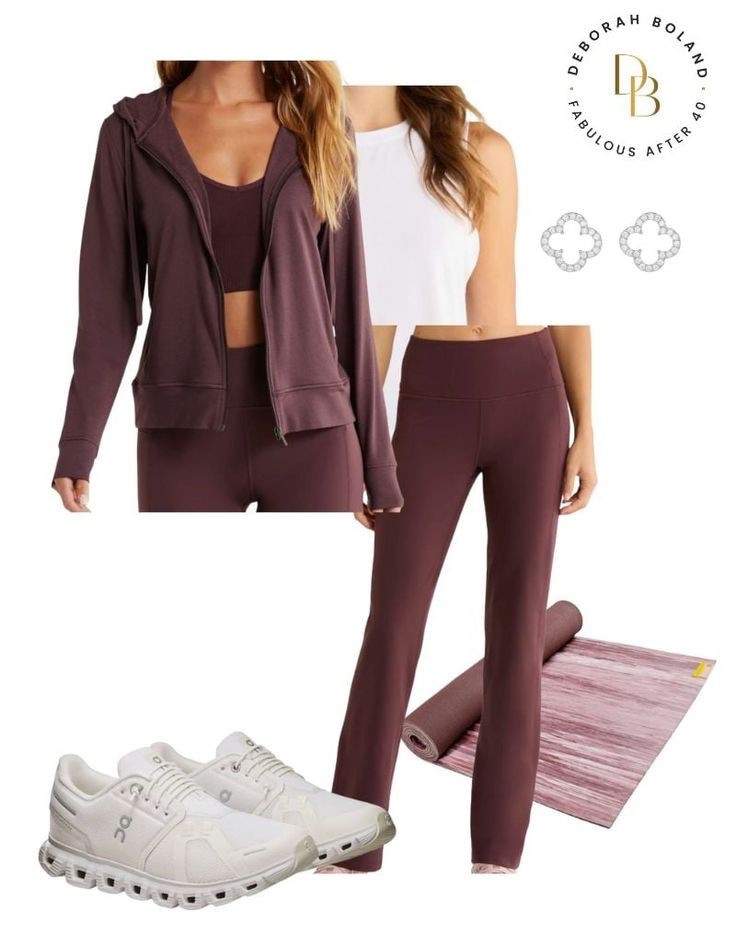 Workout wear that makes you want to move ✨
This is exactly what I look for in activewear over 50—flattering, modern, and actually motivating. A rich, tonal set that feels sleek (hello beautiful burgundy 🤍), supportive where it matters, and comfortable enough to take you from a workout to coffee without missing a beat.

The right workout clothes can change your whole mindset. When you feel good in what you’re wearing, showing up for yourself feels easier—and that’s always the goal. 


#LTKootd #LTKSeasonal #LTKOver40