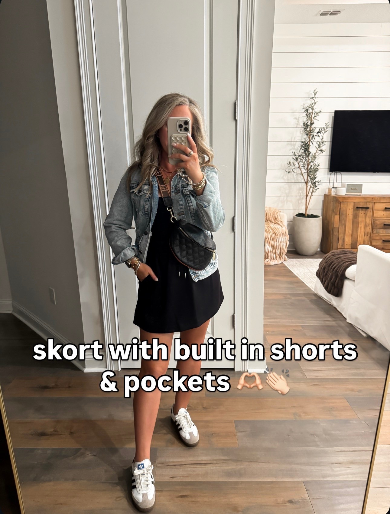 Walmart fashion Walmart finds, modal skort, has shorts & pockets wearing a medium. Athleisure, everyday casual outfits