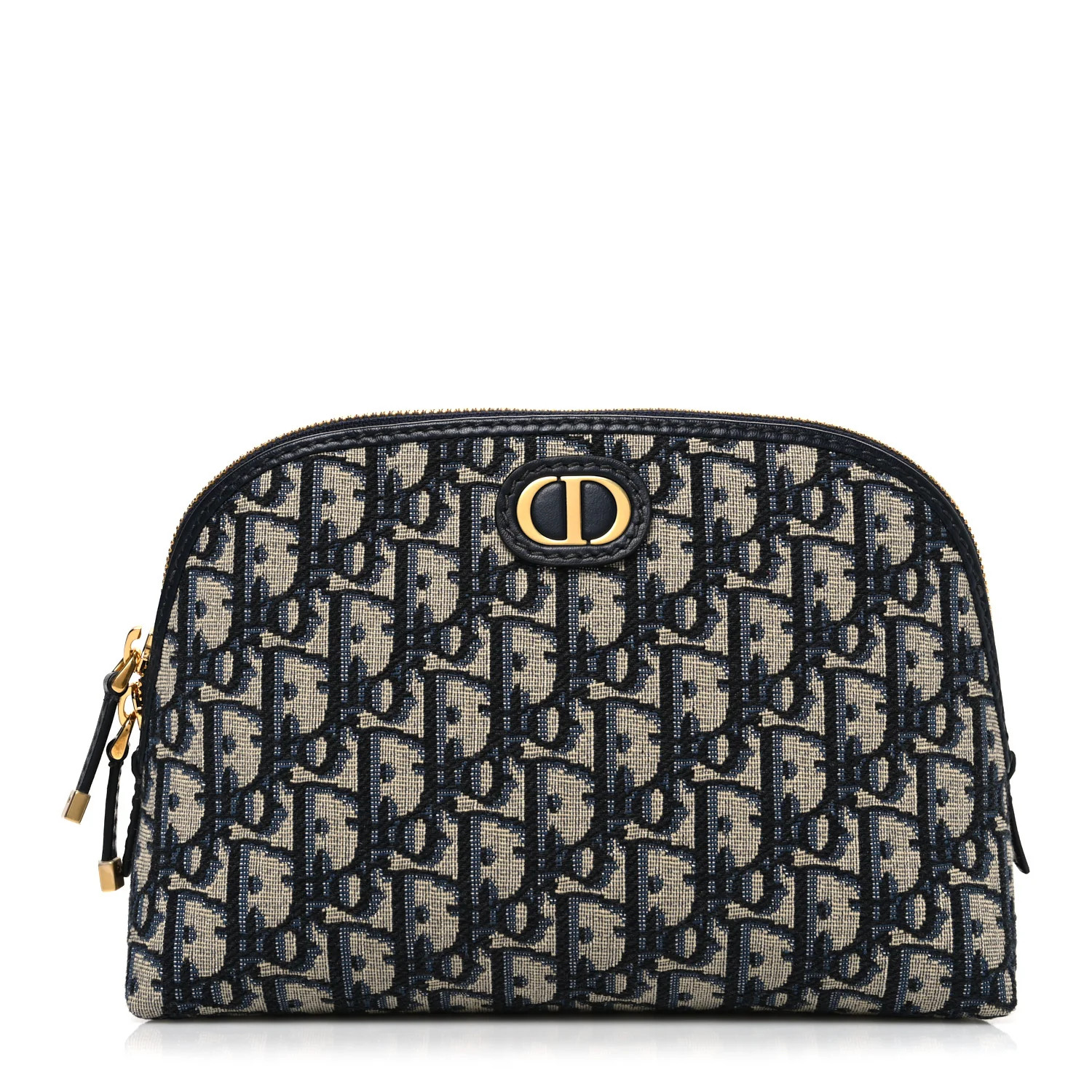 Oblique 30 Montaigne Aphrodite Cosmetic Pouch Blue | FASHIONPHILE (US)