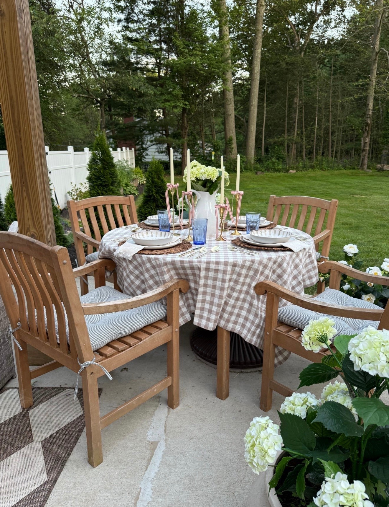 Creating a 4th of July setup that feels as good as it looks

From setting the table to stocking our new cooler full of festive treats, I styled this space with help from @overstock for the ultimate summer celebration.

::: Rattan placemats, melamine plates & striped bows
::: Hydrangea centerpiece & classic candlesticks
::: An 80-Qt Permasteel cooler filled with ice cream, lemonade, and laughter

Whether you’re hosting the whole block or just a few close friends, creating a welcoming outdoor space is easier than you think.

#overstockpartner #summerentertaining #fourthofjulytable #easyoutdoorliving #summerstyling #patioseason #styledwithoverstock

#LTKSaleAlert #LTKSeasonal #LTKHome

#LTKSeasonal #LTKHome #LTKSaleAlert