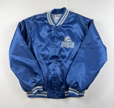 Vintage Chalk Line XXL Seattle Seahawks Bomber Jacket Made In USA | eBay US