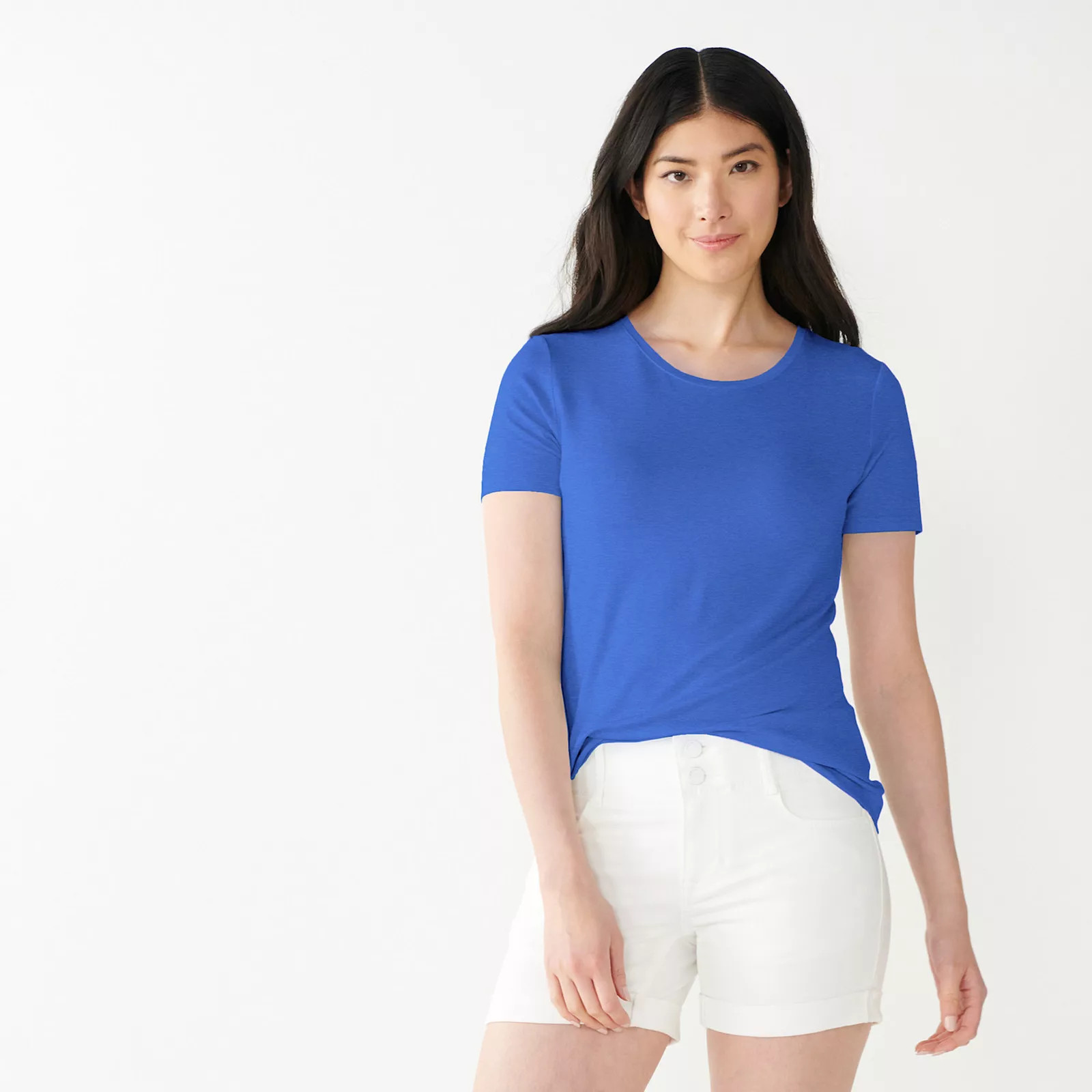 Women's Nine West Essential Crewneck Tee | Kohl's