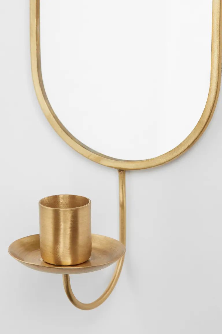 Mirrored Candle Sconce | H&M (US + CA)