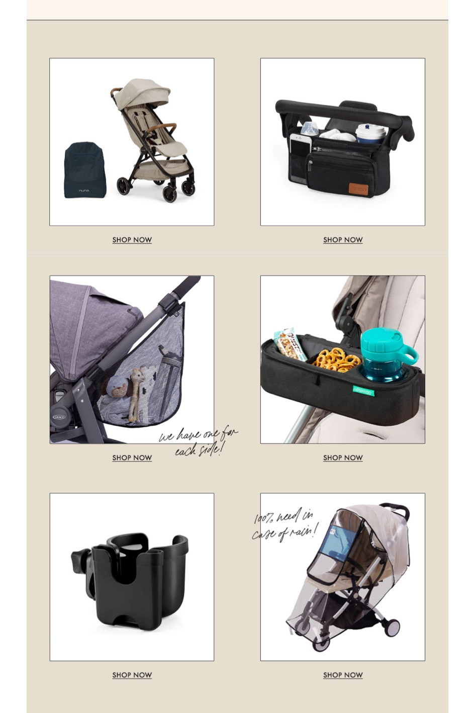 maxi cosi tana Maxi-Cosi Kindred Tana 360 Rotating Modular Stroller Natural Heritage