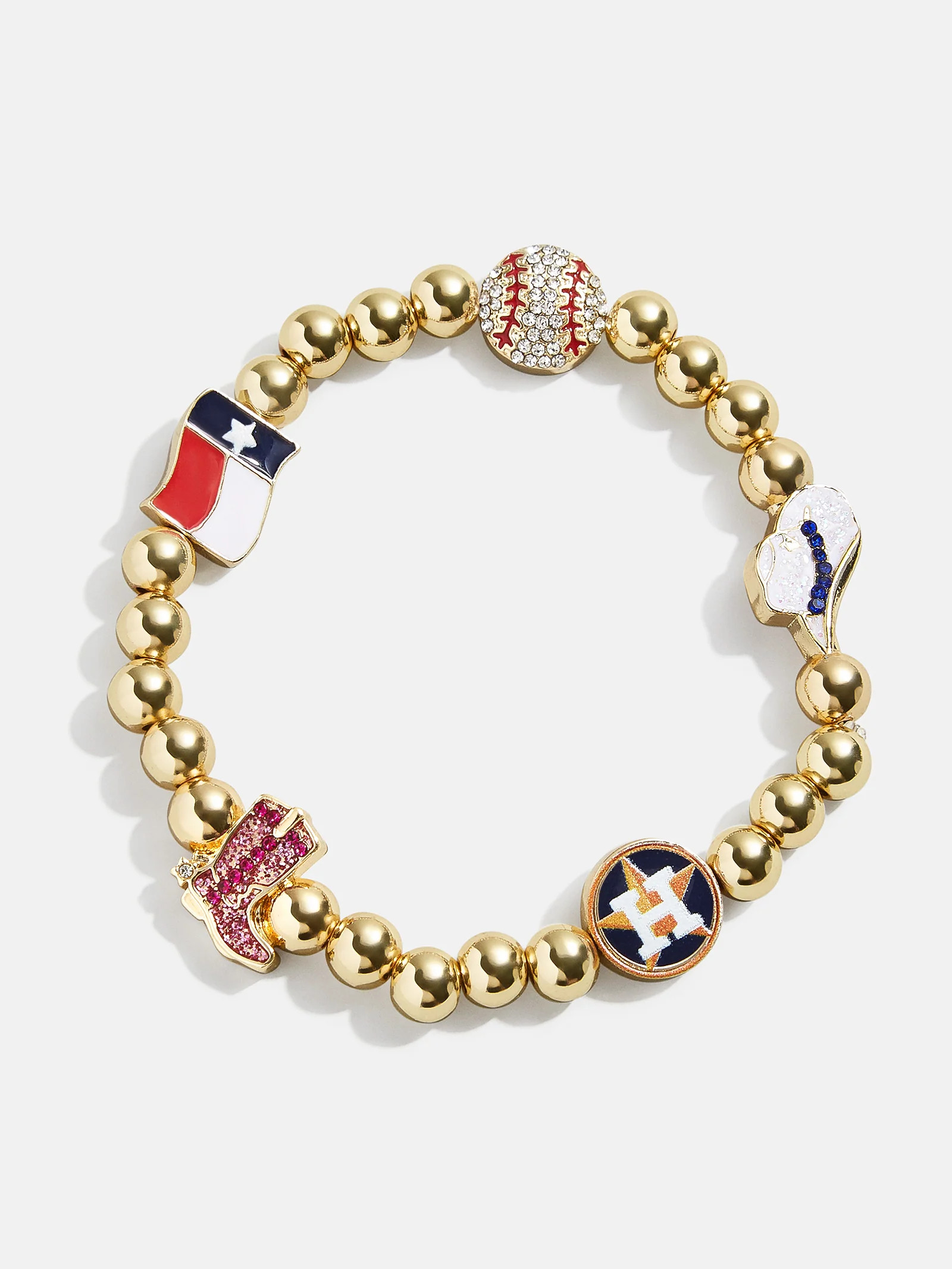 MLB Pisa Charm Bracelet - Houston Astros | BaubleBar (US)