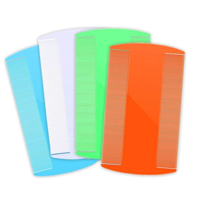 4 Packs Flea Comb for Dogs Tick Comb Flea Comb for Cats Lice Comb Dandruff Comb Kitten Flea Comb ... | Amazon (US)