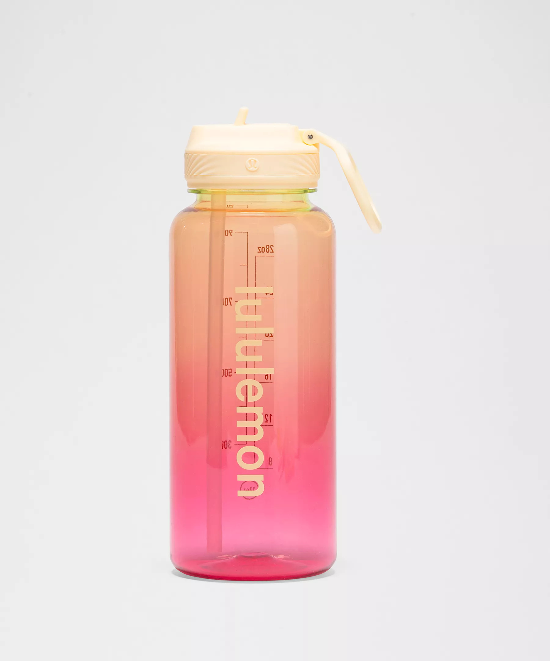 Back to Life Clear Bottle 32oz *Straw Lid | Men's Water Bottles | lululemon | Lululemon (US)