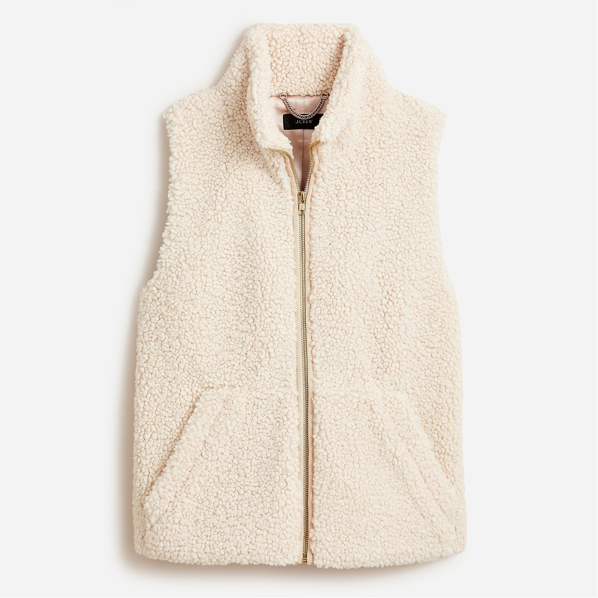 Teddy sherpa vest | J. Crew US