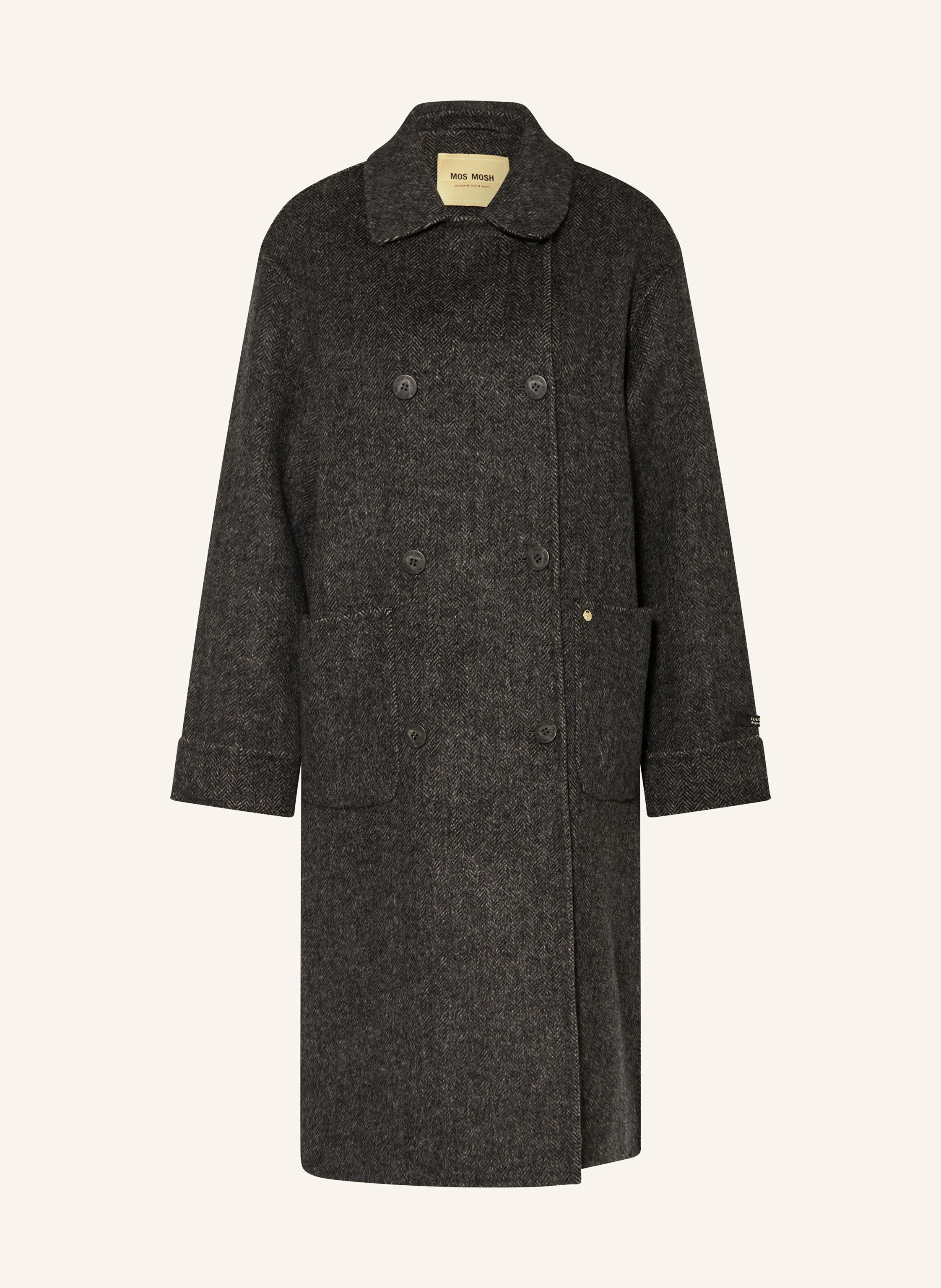 MOS MOSH Wollmantel MMLUCCA BARKLEY in dunkelgrau | Breuninger (DACH)
