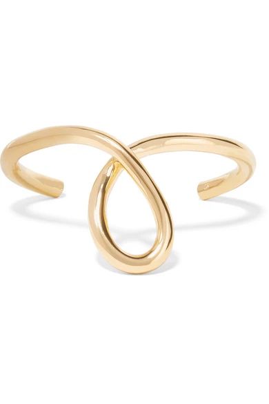 Large Loop gold-plated cuff | NET-A-PORTER (US)
