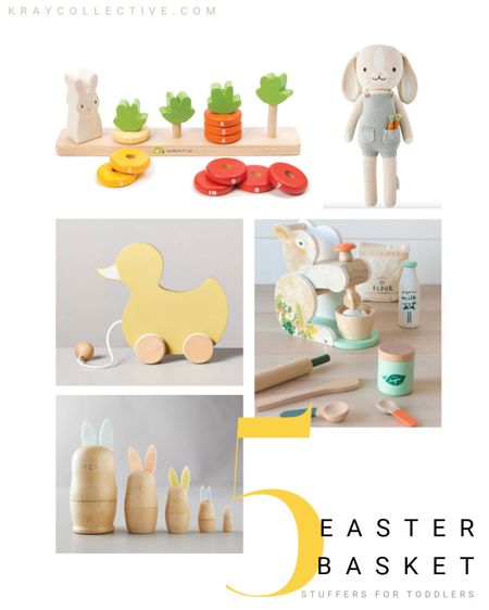 Need to fill a toddlers Easter Basket? Here are some great Easter gifts for toddlers to stuff in their basket!

Easter baskets for kids | easter toys | bunnies | easter gifts | Easter ideas 

#EasterGiftsForKids #GiftGuideForKids #EasterGiftGuide #EasterBaskets #EasterBasketIdeas #EasterBasketsForToddlers

#LTKkids #LTKSeasonal #LTKGiftGuide