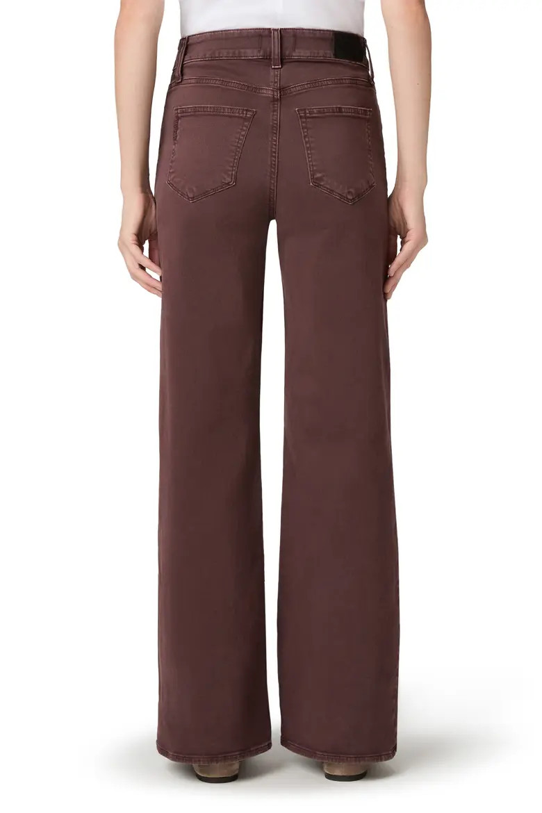 PAIGE Anessa High Waist Ankle Wide Leg Jeans (Women) | Nordstrom | Nordstrom