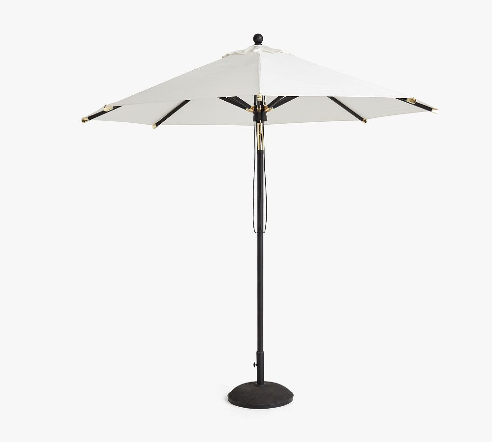 Premium 9' Round Outdoor Patio Umbrella – Rustproof Aluminum Tilt Frame | Pottery Barn (US)