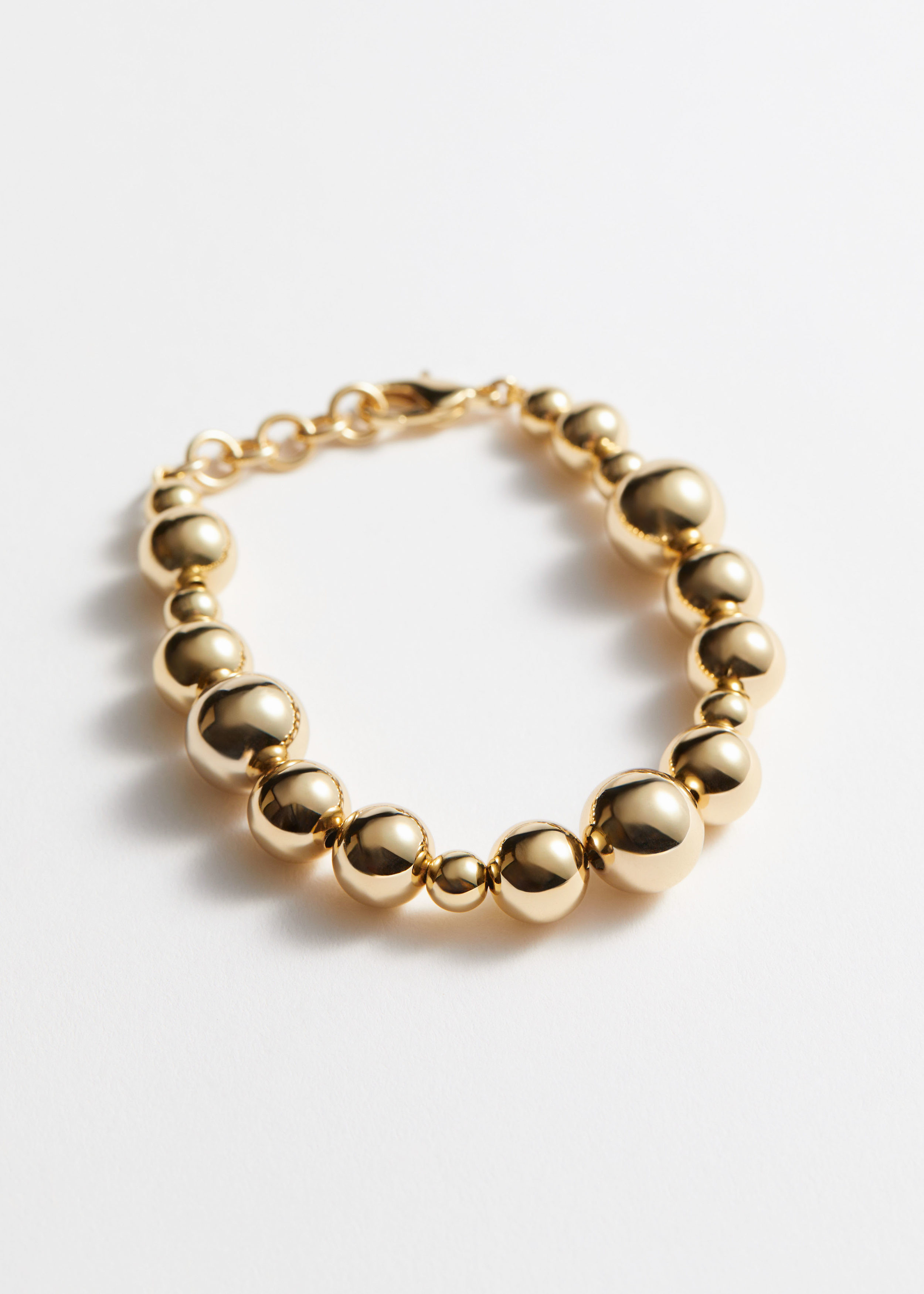 Asymmetrisches Perlenarmband - Gold - & Other Stories AT | & Other Stories EU