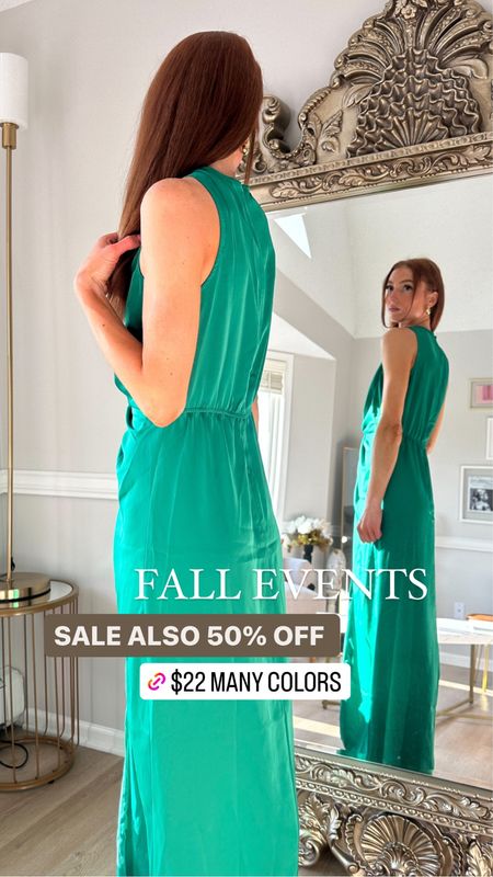 Amazon sale under $25 
Fall events 
Formal silk dress 
Megan Quist Storefront 

#LTKSale #LTKfindsunder50 #LTKwedding