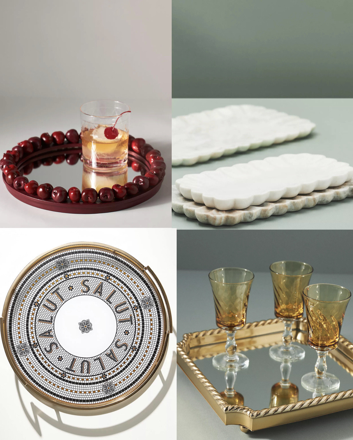 Spruce up your home with some beautiful trays from Anthropologie! Great for actual serving but also just as decor! 
.
.
.
.
Home decor interior design marble tray mirrored tray cherry Greek Roman inspired vintage bistro kitchen 

#LTKcasa #LTKfamily #LTKgiftguide