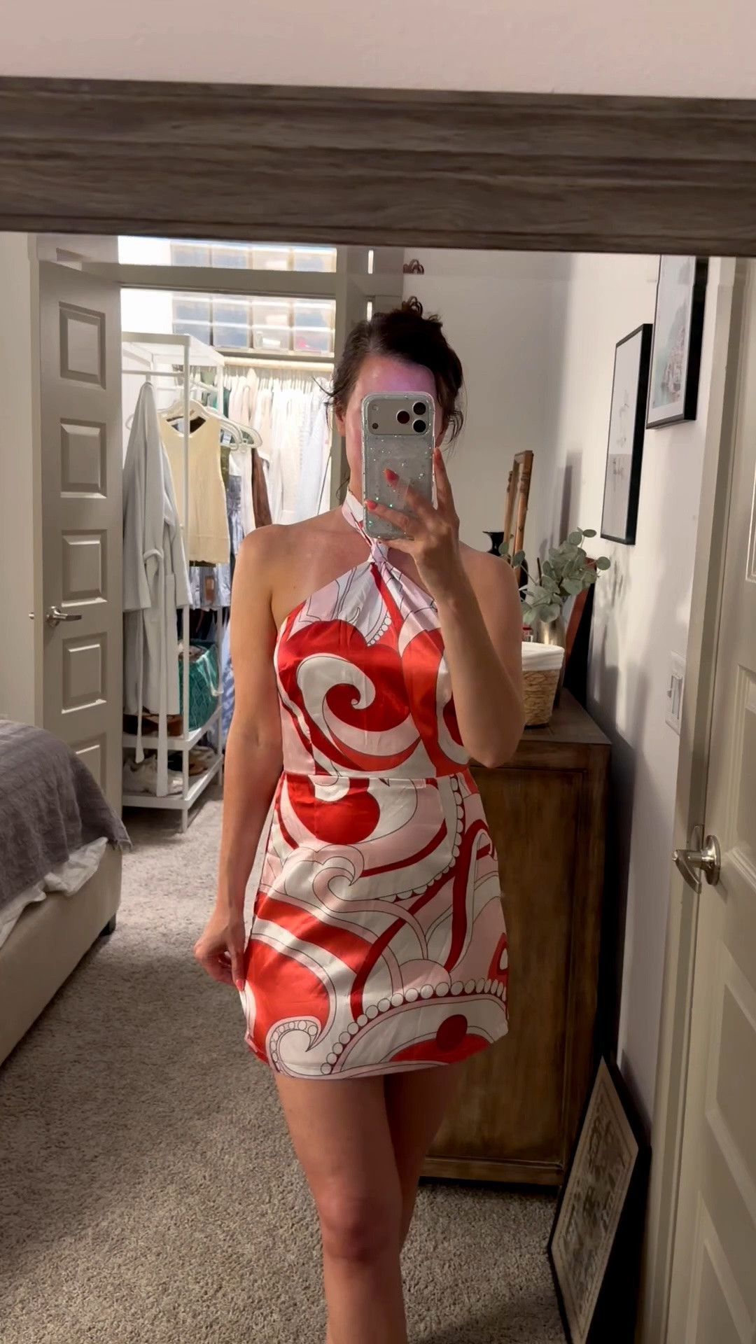 Pucci // designer for less // revolve // under $100 // mini dress // date night outfit // halter neck // dresses for her

#LTKgrwm #LTKWedding #LTKootd
