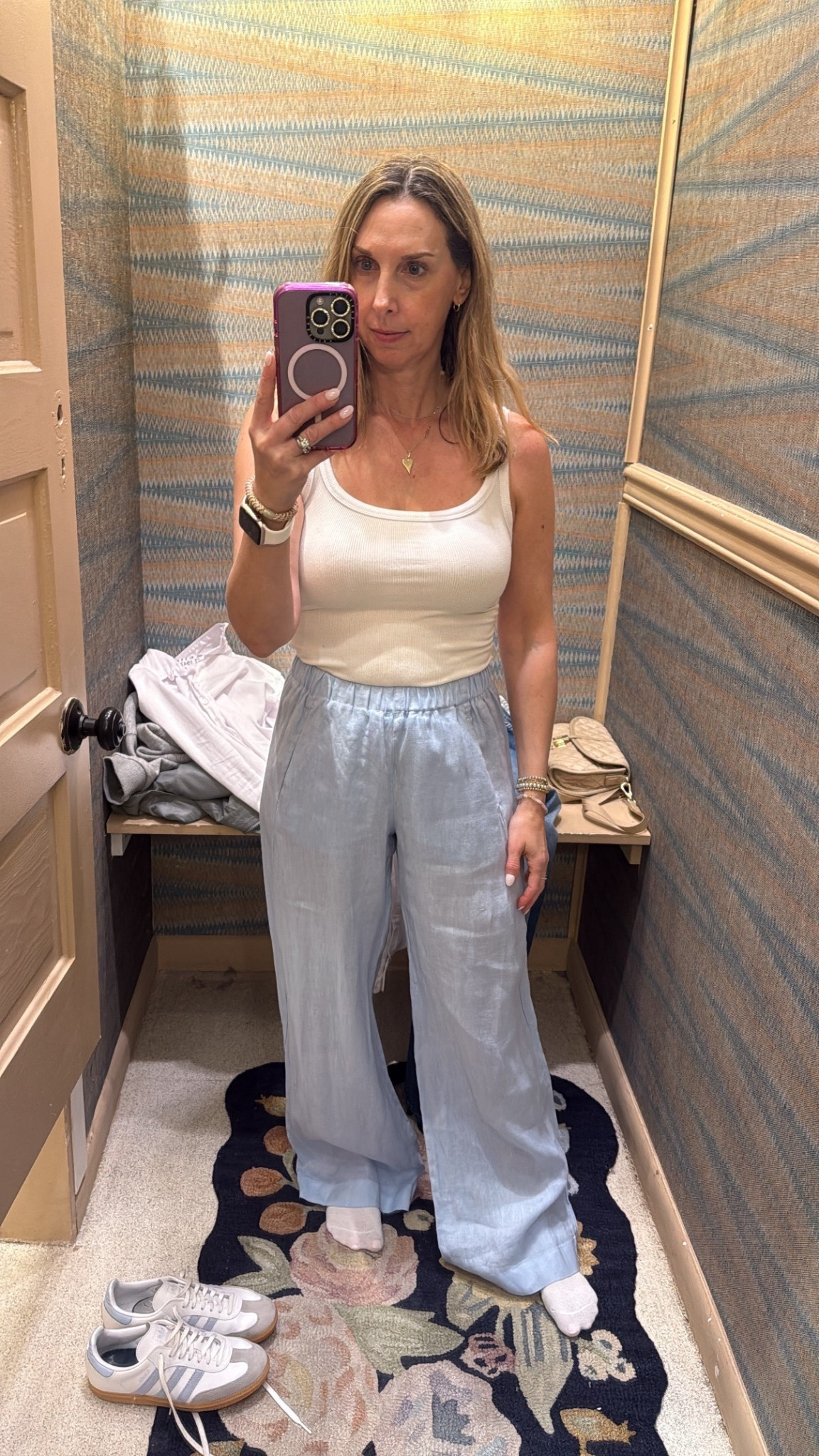 Linen pant round up:
This pair of Beautifully made linen pant  is sold out but there’s a newer version available but also linking other similar pants 

#LTKOver40 #LTKPetite