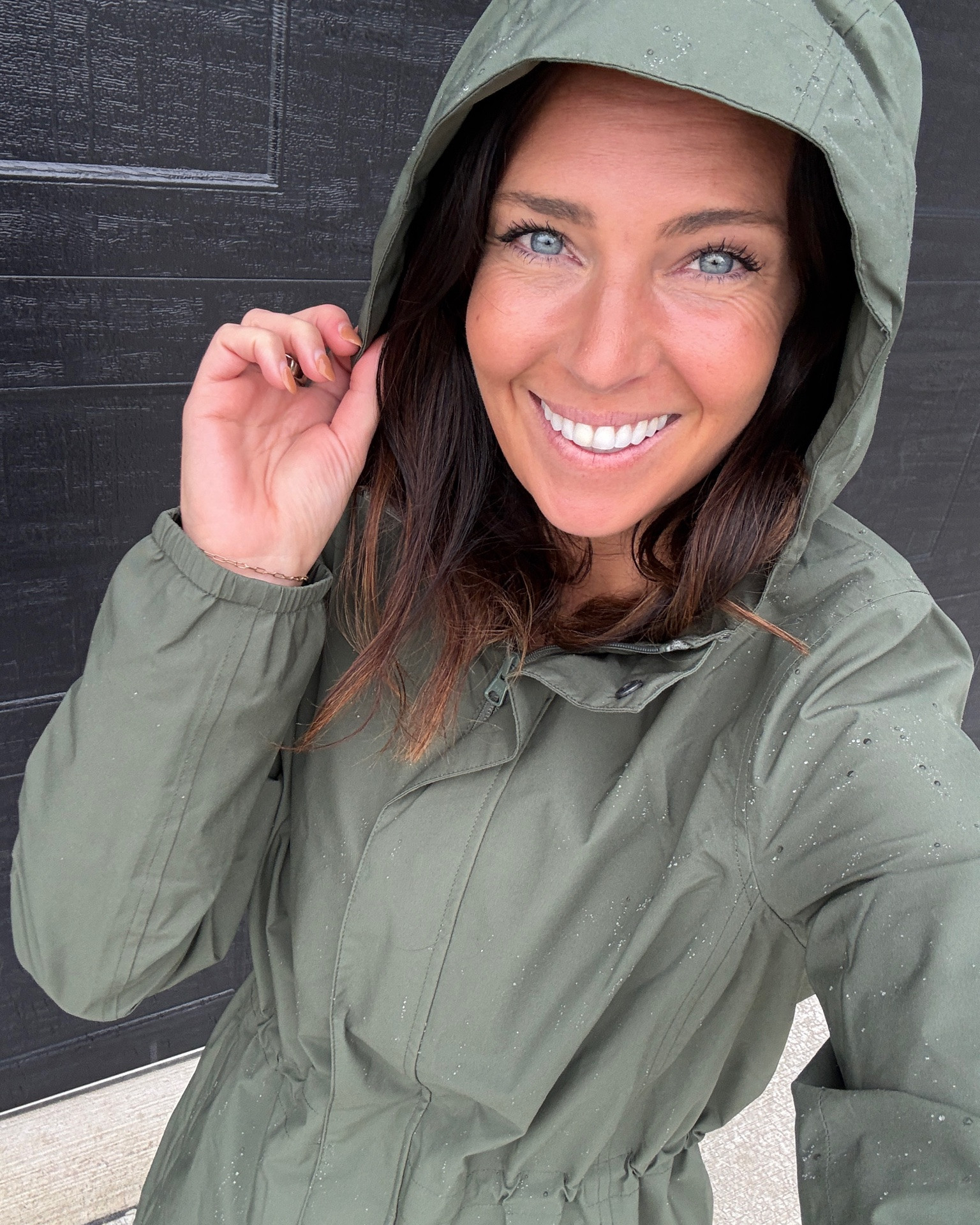The rain jacket I can’t stop talking about! Cinched waist for shape, full length butt coverage, and such great colors. TTS numeric sizing (I’m in an XS).

#LTKmomlife #LTKSeasonal #LTKOver40