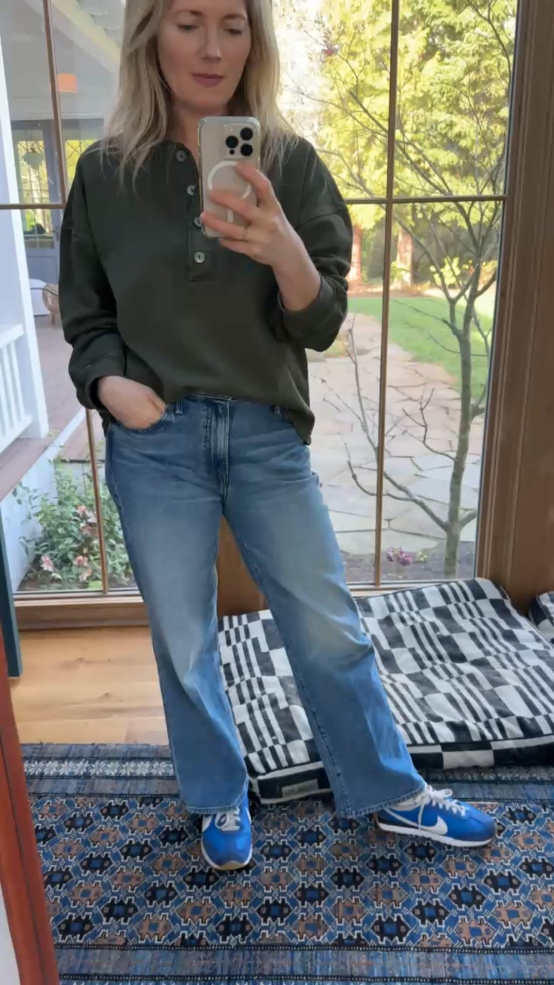 In love with these jeans 

#LTKootd #LTKgrwm #LTKmomlife