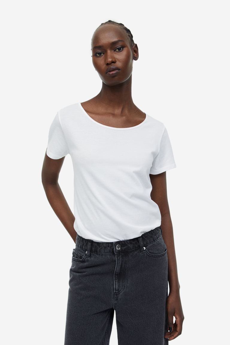T-Shirt aus Baumwolle | H&M (DE, AT, CH, DK, NL, NO, FI)