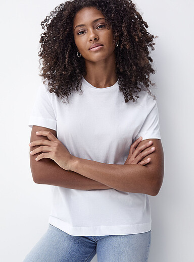 Organic cotton crew-neck tee
        
        

		
        

        
    
        
    
	    
		... | Simons