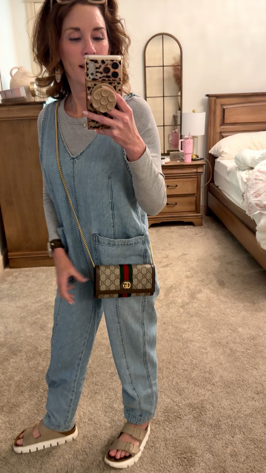 
Love this denim overall 🩵

Gucci crossbody wallet is great for travel 

@Maurices @HSN 

#LTKOver40 #LTKTravel #LTKPetite