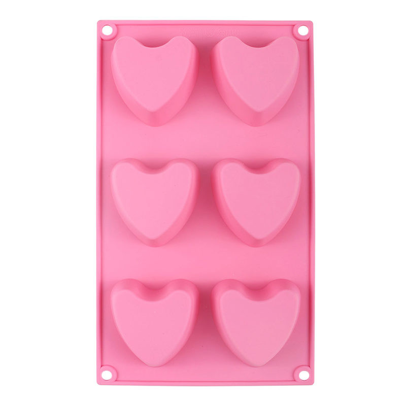 Pink heart silicone mold | At Home