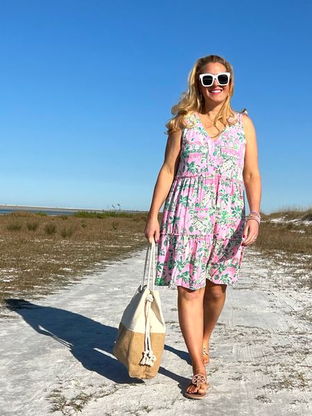 Lilly Pulitzer dresses are always a great option when heading to a beach resort.

This dress sold out. Linking similar Lilly Pulitzer mini dresses.

Wearing a medium. Fits true to size.

#LTKSeasonal #LTKShoeCrush #LTKStyleTip #LTKItBag #LTKFindsUnder100 #LTKOver40 #LTKMidsize #LTKTravel #LTKSwim #LTKU #LTKFestival #LTKGiftGuide #LTKSaleAlert #LTKActive #LTKFindsUnder50