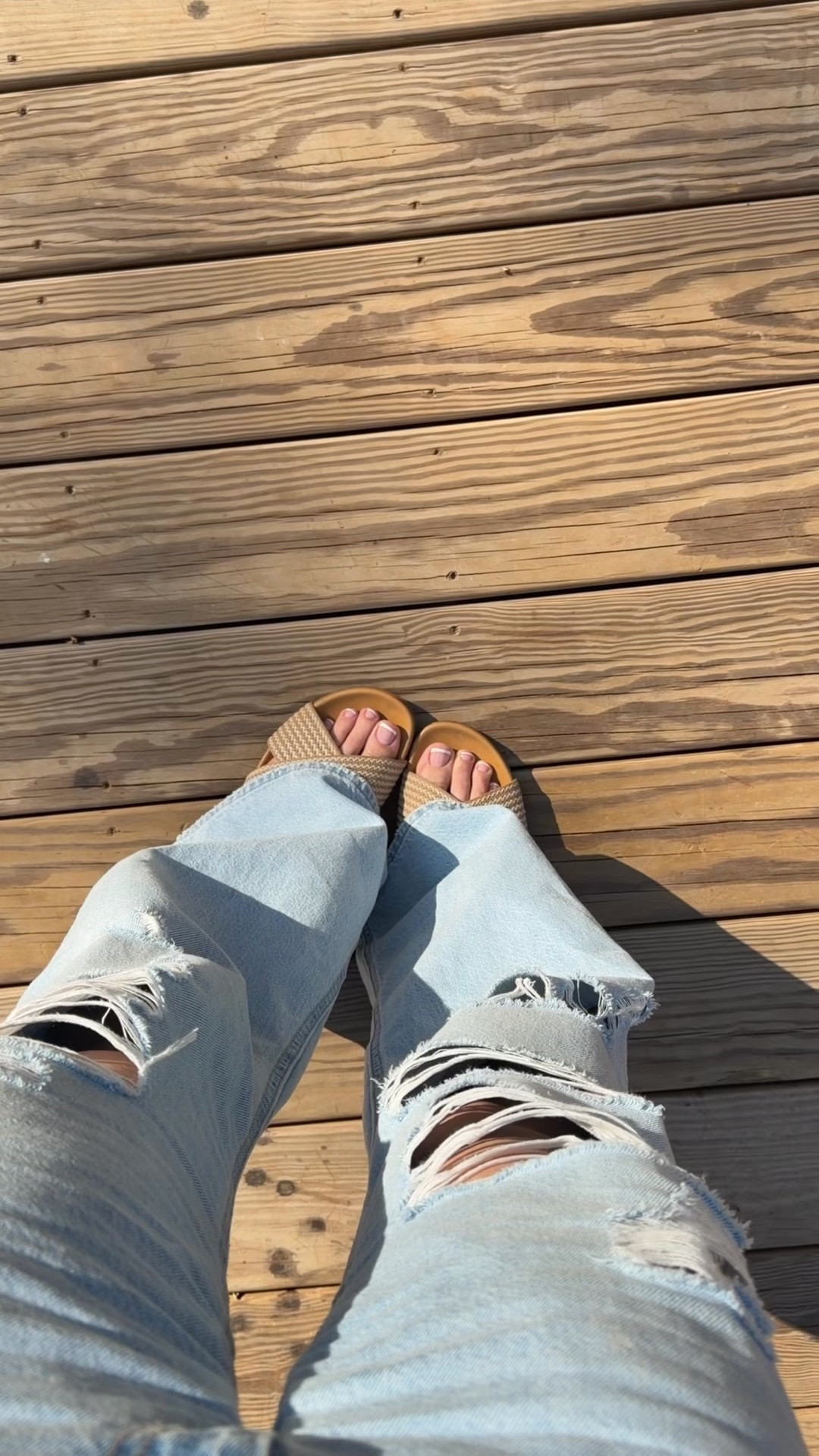 This color combo isn’t in stock this year, but they do have other colors and they’re so cute! These are 100% my most comfortable sandals I own 

#LTKSpringSale #LTKgrwm #LTKootd