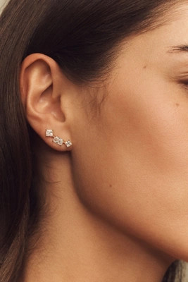 NADRI Rare Jewels Climber Earrings | Anthropologie (US)