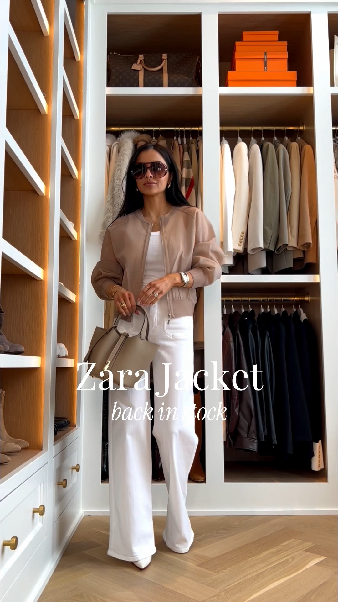 @Zara nude jacket that keeps selling out is back in stock just in time for spring. Viral for a reason, this neutral top layer is perfect for cool spring mornings.

Zara nude jacket wearing XS - finally back in stock 
Frame white jeans wearing size 24 run TTS

miamiamine Zara new arrivals spring outfits Zara nude jacket Frame white jeans chic spring style elevated everyday outfits

#LTKOver40 #LTKSeasonal #LTKmomlife