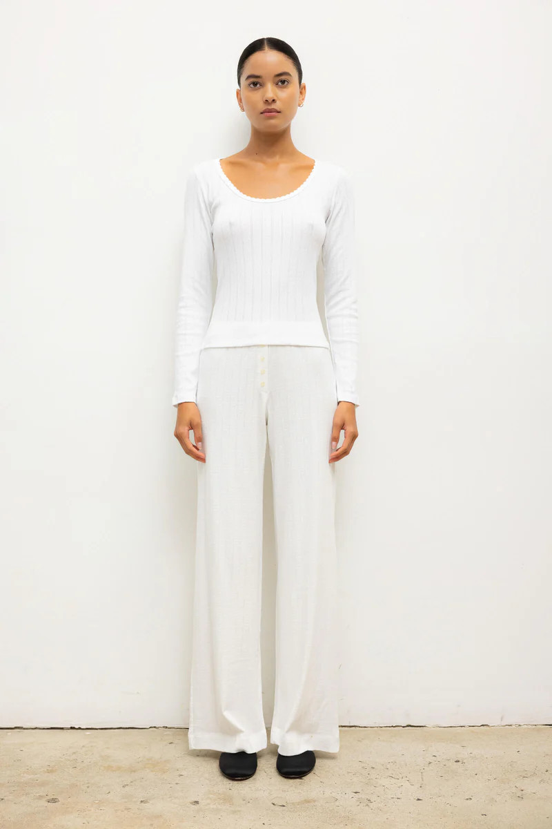 Pointelle Boxer Pant | LESET