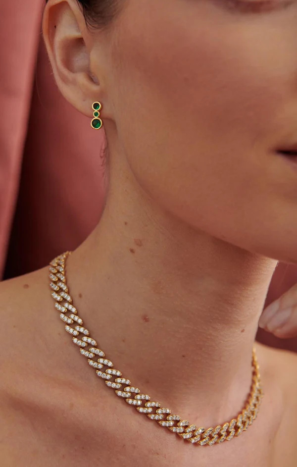 OMA The Label The Frosty Link Collection 9mm Necklace | Show Me Your Mumu