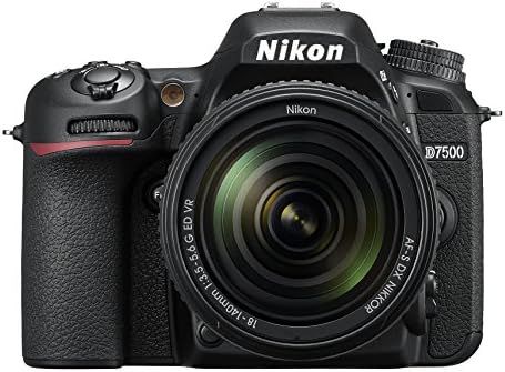 Nikon D7500 20.9MP DSLR Camera with AF-S DX NIKKOR 18-140mm f/3.5-5.6G ED VR Lens, Black (Renewed... | Amazon (US)