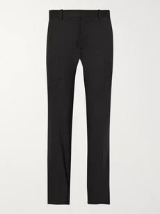 Black Marlo Slim-Fit Stretch-Wool Suit Trousers | Mr Porter US