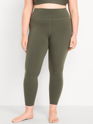 High-Waisted StudioSmooth 7/8 Leggings | Old Navy (US)