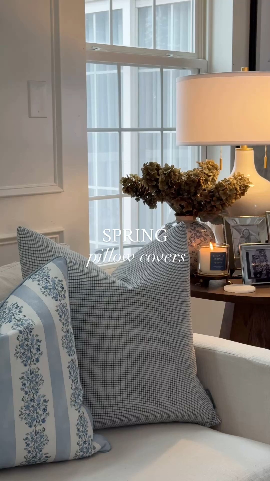 Spring pillow covers! 🪴🌷 The green floral pillow is from tj maxx! (The only pillow not linked) 

#LTKSeasonal #LTKHome #LTKSaleAlert