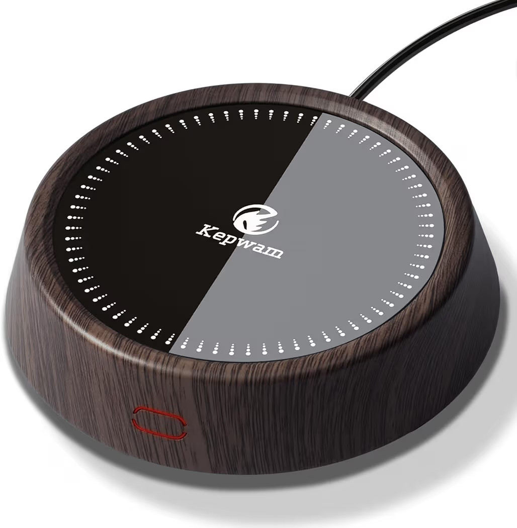 Mug Warmer - 25W Coffee Warmer for Desk Auto Shut Off, 3-Level Temp with Indicator Lights, Smart ... | Amazon (US)