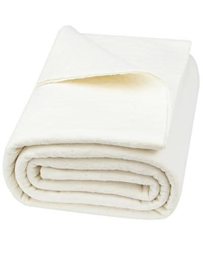 59" x 79" Grinding Natural Cotton Quilt Batting, Quilt Batting for Quilts | Amazon (US)