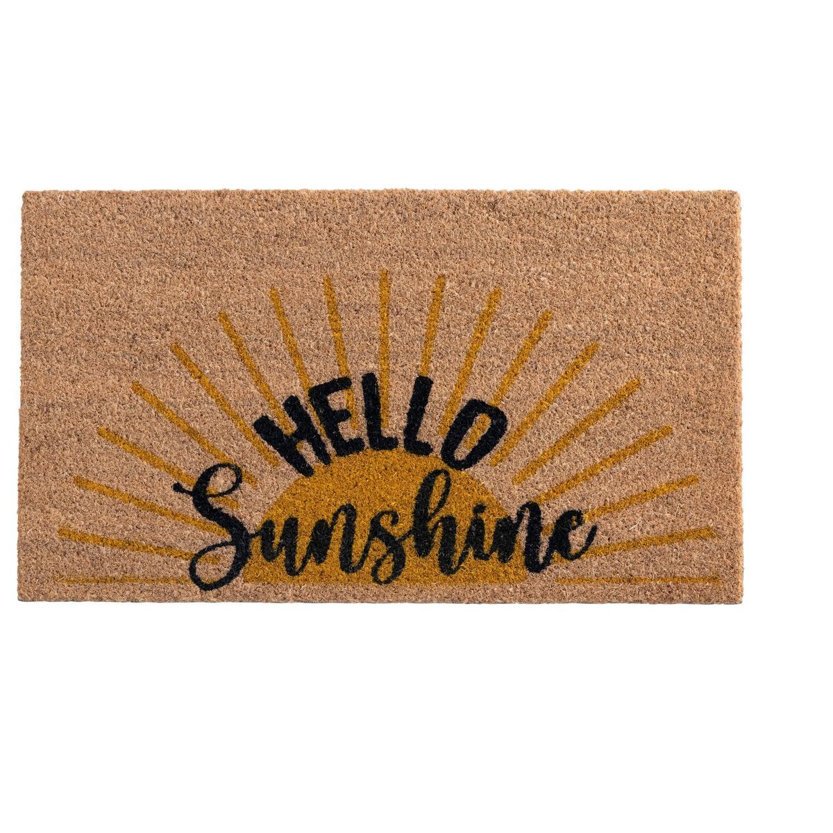 Shiraleah "Hello Sunshine" Rectangle Doormat | Target