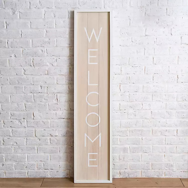 Wooden Welcome Porch Board | Kirkland's Home
